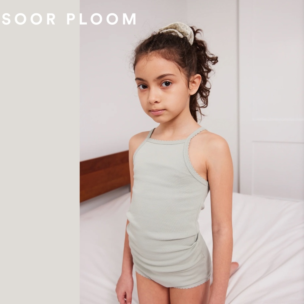 Soor Ploom set of 2 tank tops Size 10 yrs